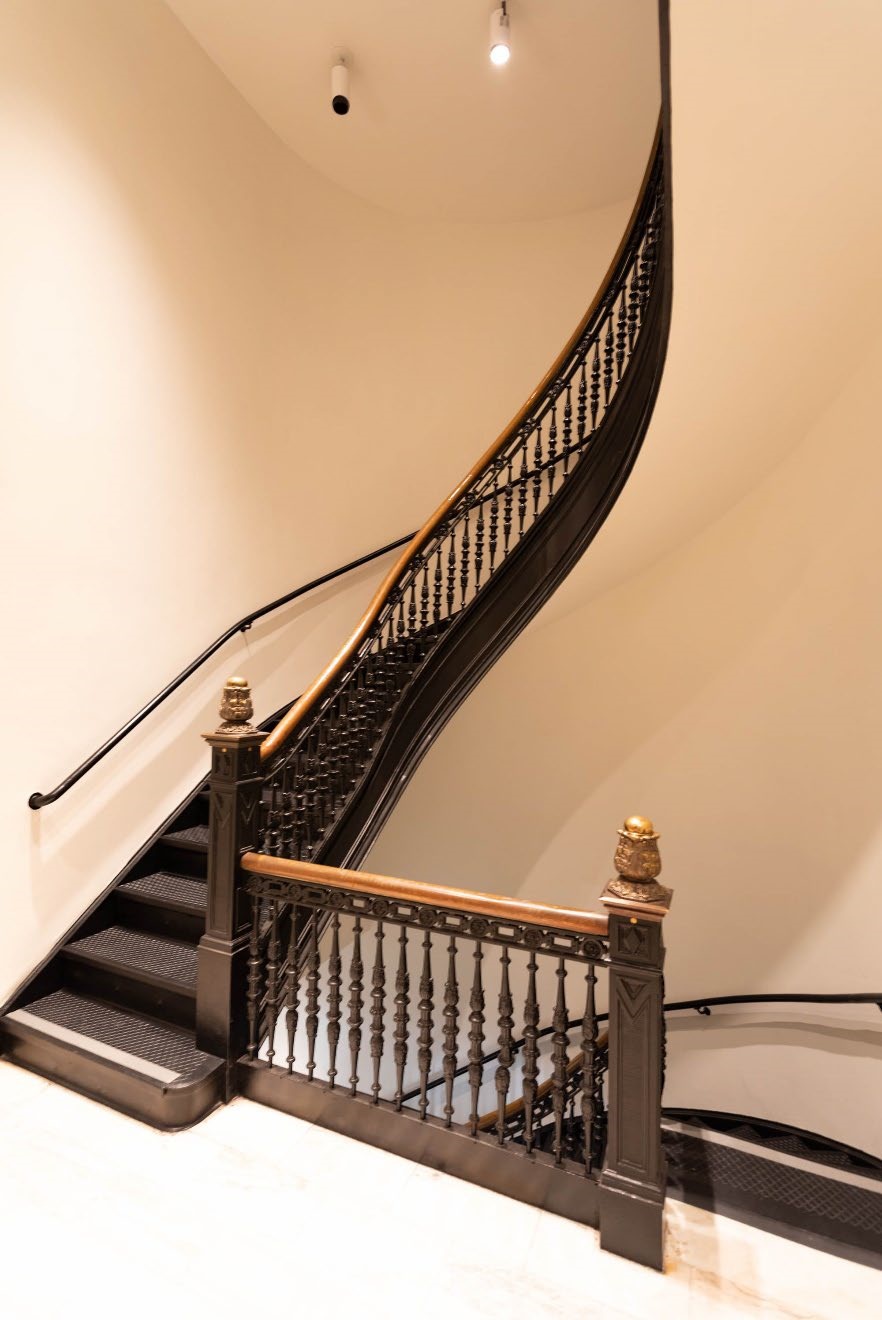 Central stairwell, fourth floor